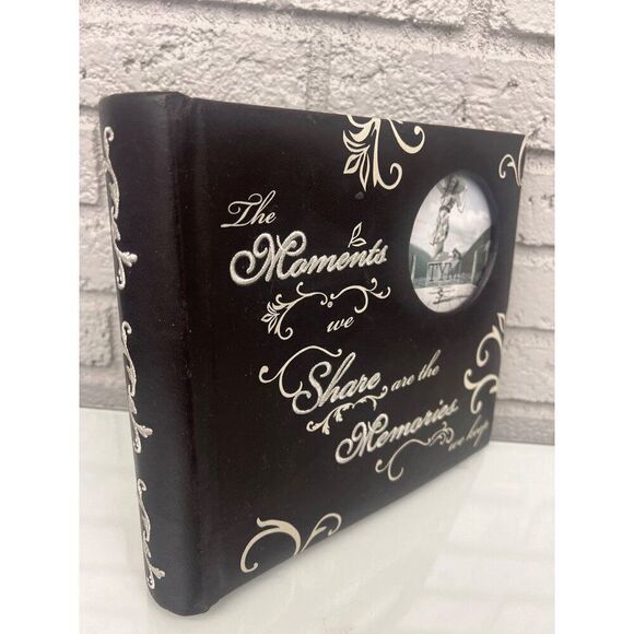 TYM Memories Brown Faux Leather With Cream Stitching Memories Photo Album - Picture 2 of 10